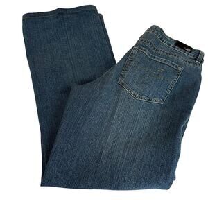 Women's Jag Blue Jeans Size 16 Straight Leg